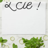 夏が来ました キッチンタオル (折り畳み)