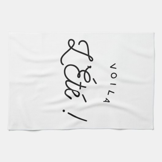 夏が来ました キッチンタオル (横)