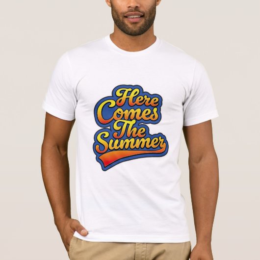 夏が来る Tシャツ (正面)