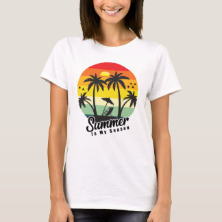 夏が私の季節 Tシャツ