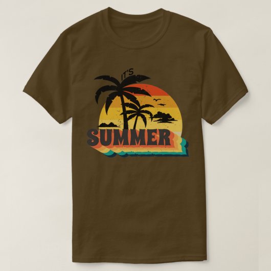 夏が終わる Tシャツ (デザイン正面)