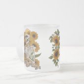 夏が詰まった フロストグラスマグカップ (正面左)