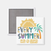 夏ごとに物語がある マグネット (正面/裏面)