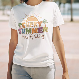 夏ごとに物語がある Tシャツ