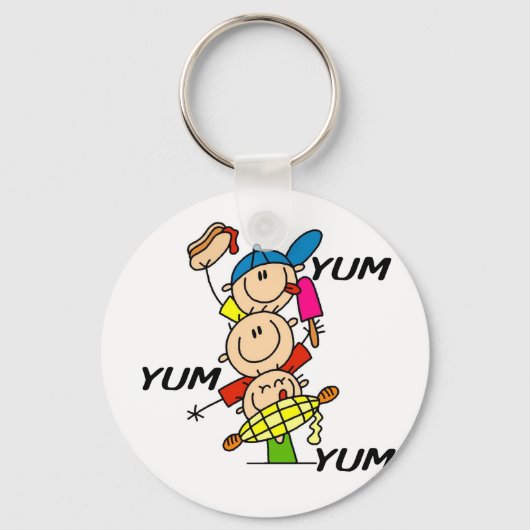 夏だね Yum Yum キーホルダー (正面)