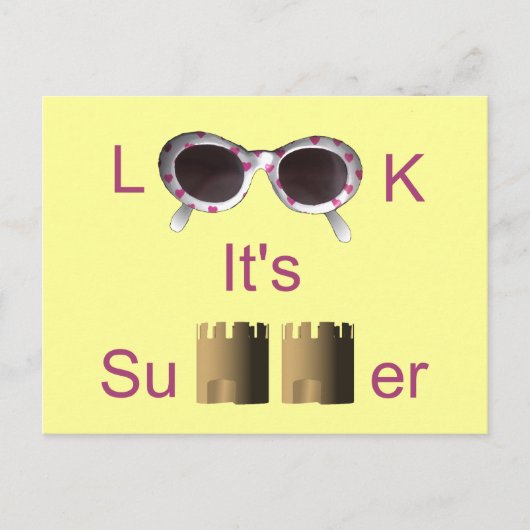 夏だ ポストカード (正面)