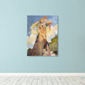 夏と季節 キャンバスプリント (インサイチュ (ウッドフロア))