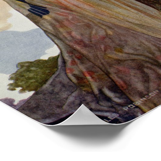 夏と季節 ポスター (角)