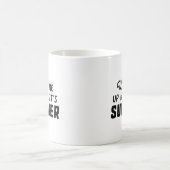 夏になったら起こしてくれ コーヒーマグカップ (中央)