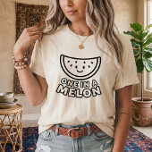 夏にぴったりなレトロなスイカTシャツ Tシャツ