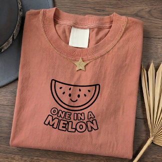 夏にぴったりなレトロなスイカTシャツ Tシャツ