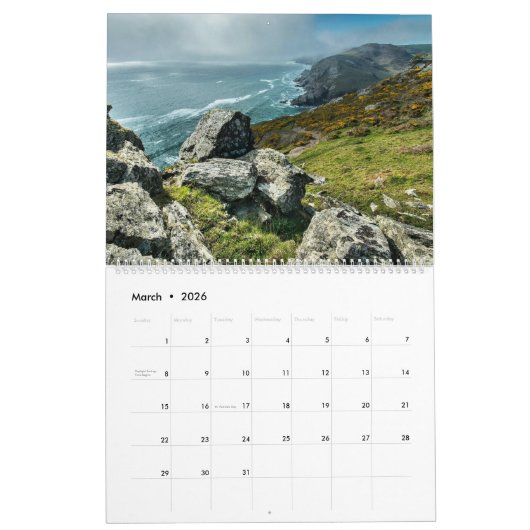 夏にようやく！ カレンダー (3月 2026)