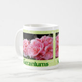 夏によってはマグが開花します コーヒーマグカップ (正面左)