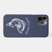 夏に夢中になっている魚 Case-Mate iPhoneケース (裏面(横))