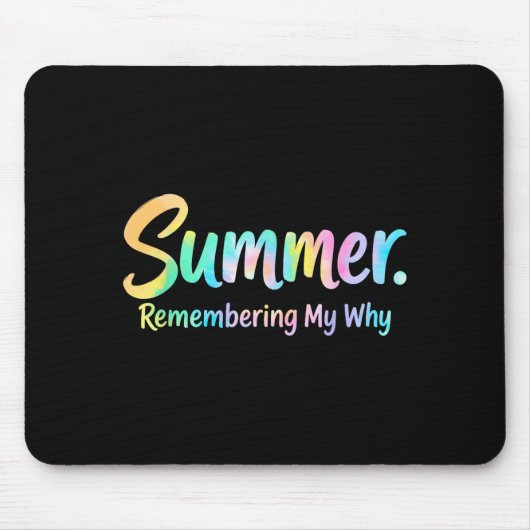 夏に思い出す理由 マウスパッド (正面)
