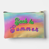 夏に戻る小さなアクセサリーポーチ アクセサリーポーチ (裏面)