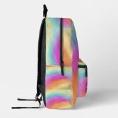 夏に戻る プリントバックパック (左)