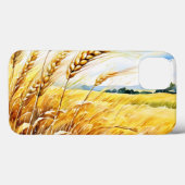 夏に揺れるゴールデン小麦畑 Case-Mate iPhoneケース (裏面 (横))