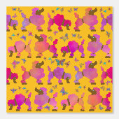 夏に犬が手入れをし、すぐに遊べる 壁紙 (正面)