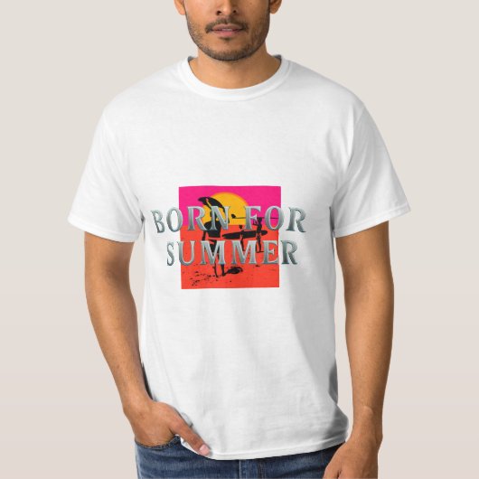 夏に生まれて Tシャツ (正面)
