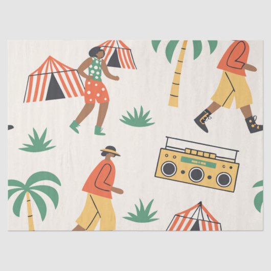 夏に踊ろう 薄葉紙 (正面)