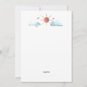 夏に食い尽くす 招待状 (裏面)