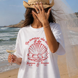夏に「はい」と言ったカスタム・バチェラーシャツ Tシャツ
