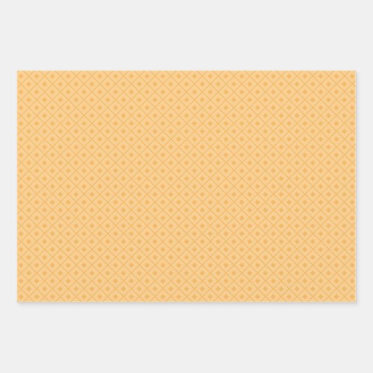 夏ねこ熱帯果実 ラッピングペーパーシート (正面3)