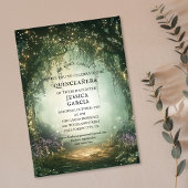 夏のおとぎ話に魅了された森キンセアニラ 招待状