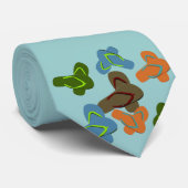 夏のおもしろいのビーチサンダル ネクタイ (ロール)