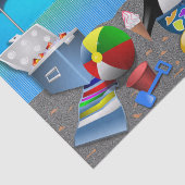 夏のおもしろいのビーチ 薄葉紙 (詳細)