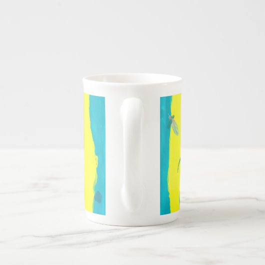 夏のおもしろいの専門のマグ ボーンチャイナマグカップ (裏面)