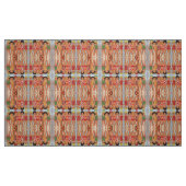 夏のおもしろいの紙の人形 ファブリック (ファットクウォーター)