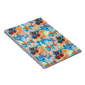 夏のおもしろいパターン ノートブック (右側)