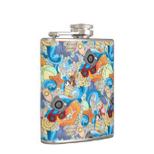 夏のおもしろいパターン フラスク (右)