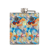 夏のおもしろいパターン フラスク (裏面)