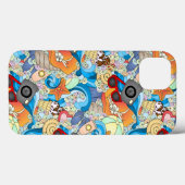 夏のおもしろいパターン Case-Mate iPhoneケース (裏面 (横))