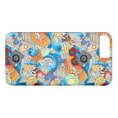 夏のおもしろいパターン Case-Mate iPhoneケース (裏面(横))