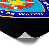 夏のおもしろいビーチパトロール海永遠にLi ポスター (角)