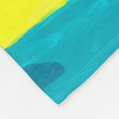 夏のおもしろいフリースブランケット フリースブランケット (角)