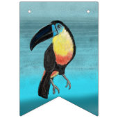 夏のおもしろいプールパーティートロピカル バンティングフラッグ (第1の旗)