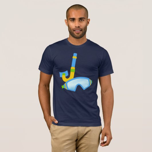 夏のおもしろいメンズベーシックBella Canvas Tシャツ (正面フル)