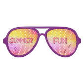 夏のおもしろい大人のアビエーターパーティーシェード アビエーターサングラス (正面)