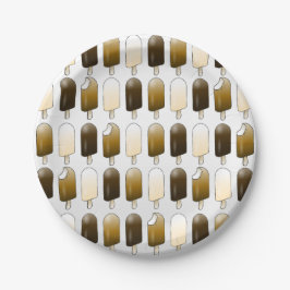 夏のおもしろい誕生日 ペーパープレート