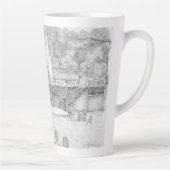 夏のおもしろい カフェラテマグ (右)