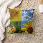 夏のおもしろい クッション (ブランケット)