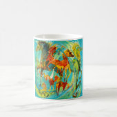 夏のおもしろい コーヒーマグカップ (中央)