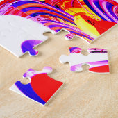 夏のおもしろい ジグソーパズル (側面)