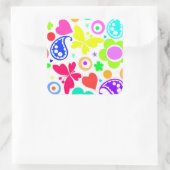 夏のおもしろい スクエアシール (バッグ)