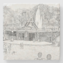 夏のおもしろい ストーンコースター